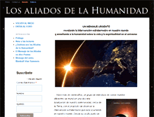 Tablet Screenshot of aliadosdelahumanidad.org